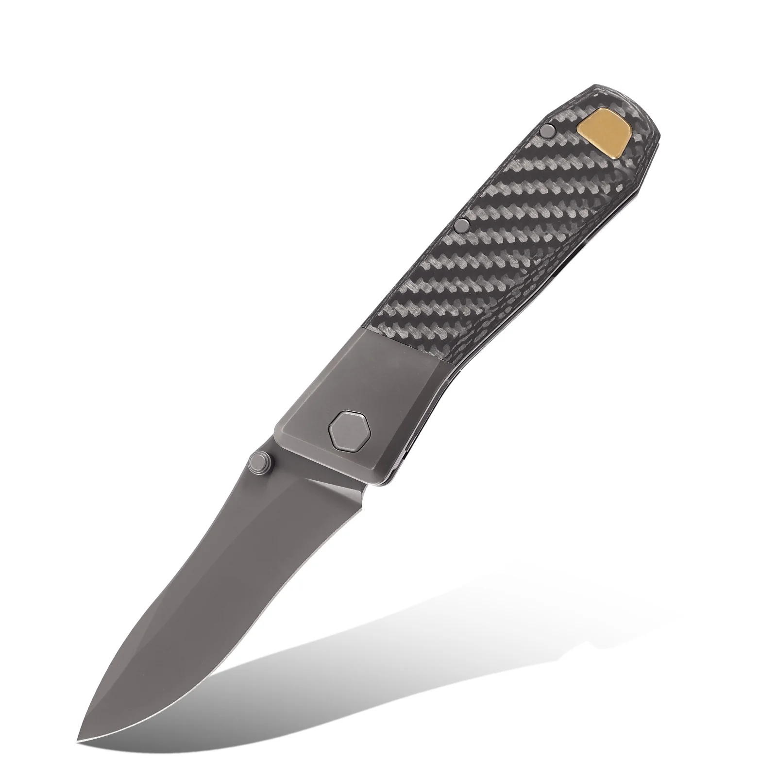 Складной нож FORTIS ED2502 CF — прочный нож для EDC, охоты, кемпинга и рыбалки